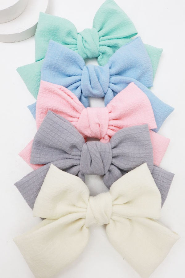 FRENCH BOW ALLIGATOR CLIP