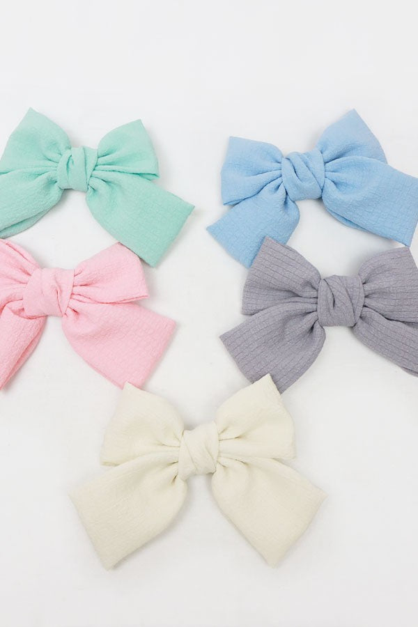 FRENCH BOW ALLIGATOR CLIP