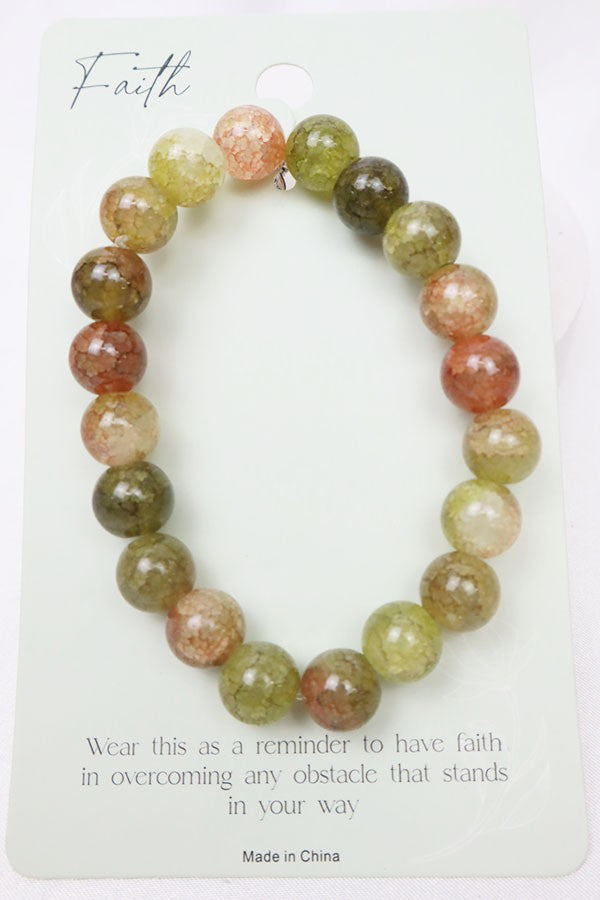 INSPIRATIONAL HEALING STONE BRACELETS