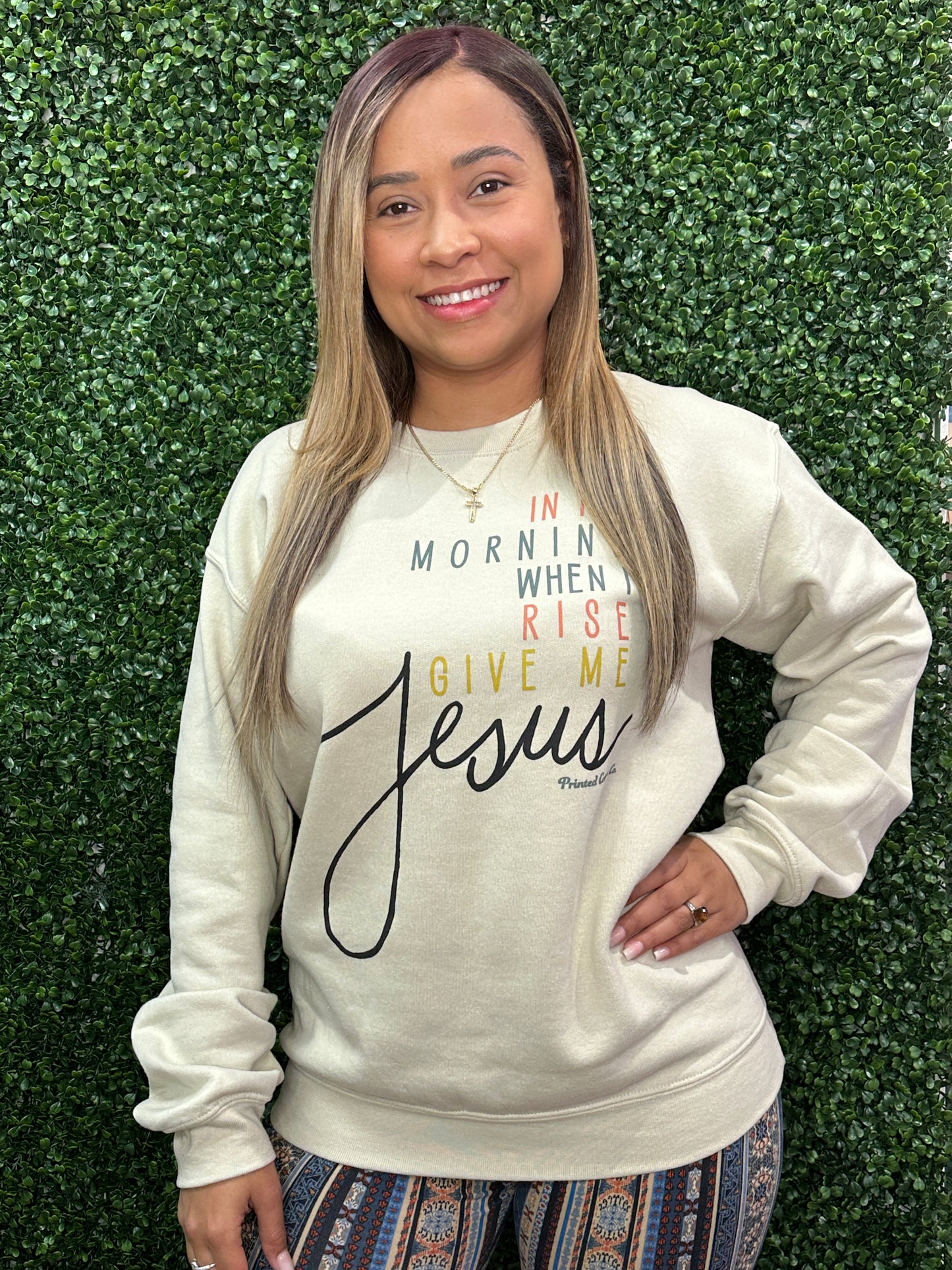 GIVE ME JESUS SWEATSHIRT