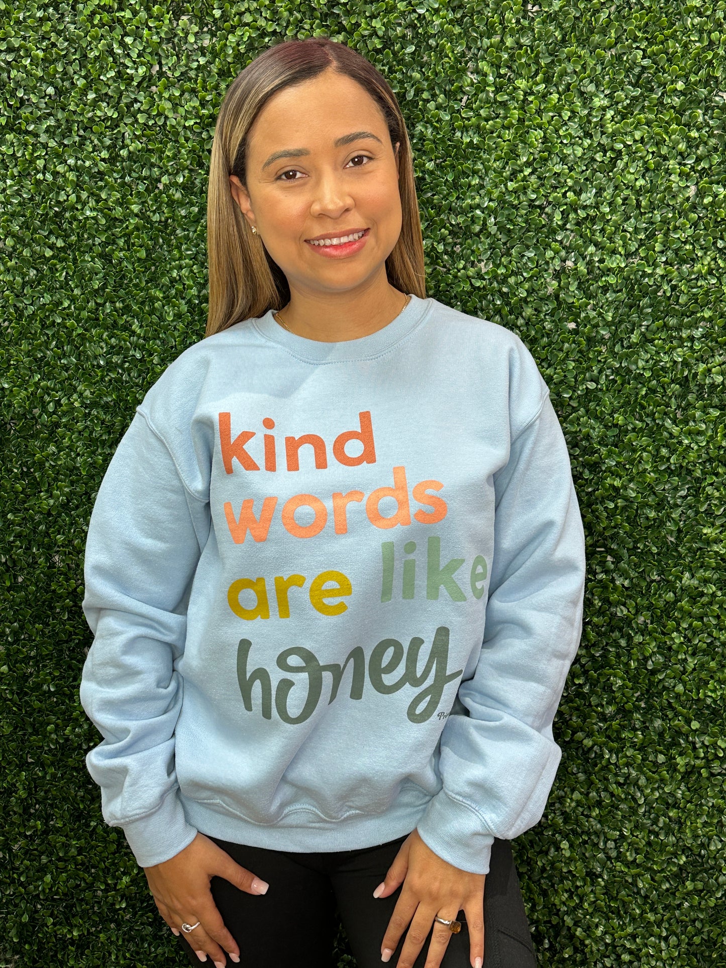 KIND WORDS SWEATSHIRT
