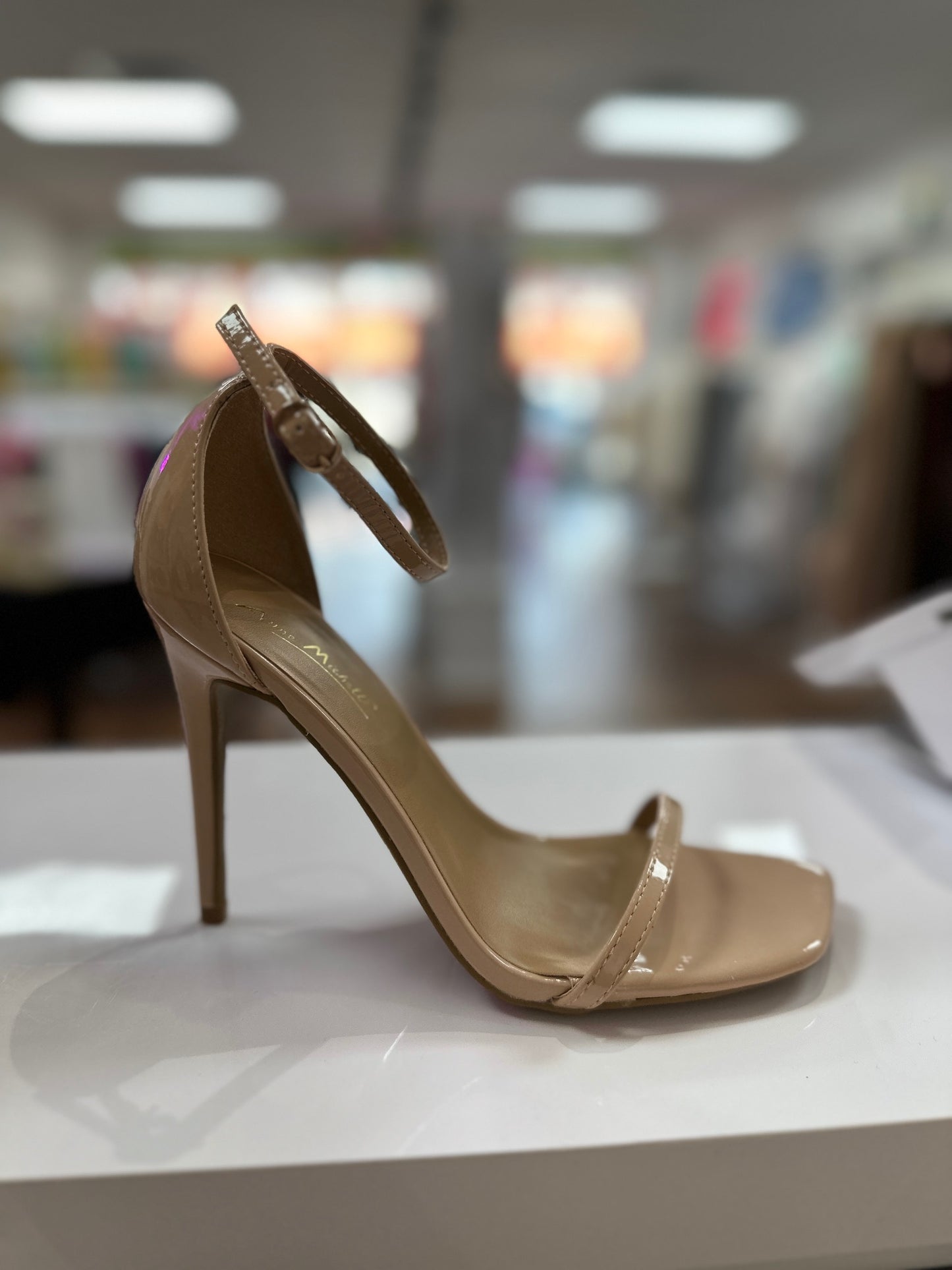 Anne Michelle Beige High Heels