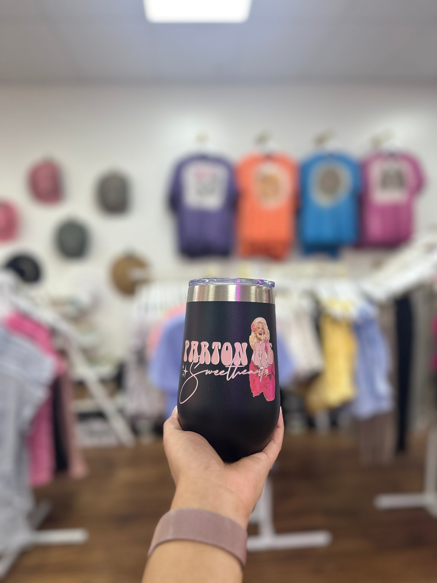 PARTON ME WINE TUMBLER