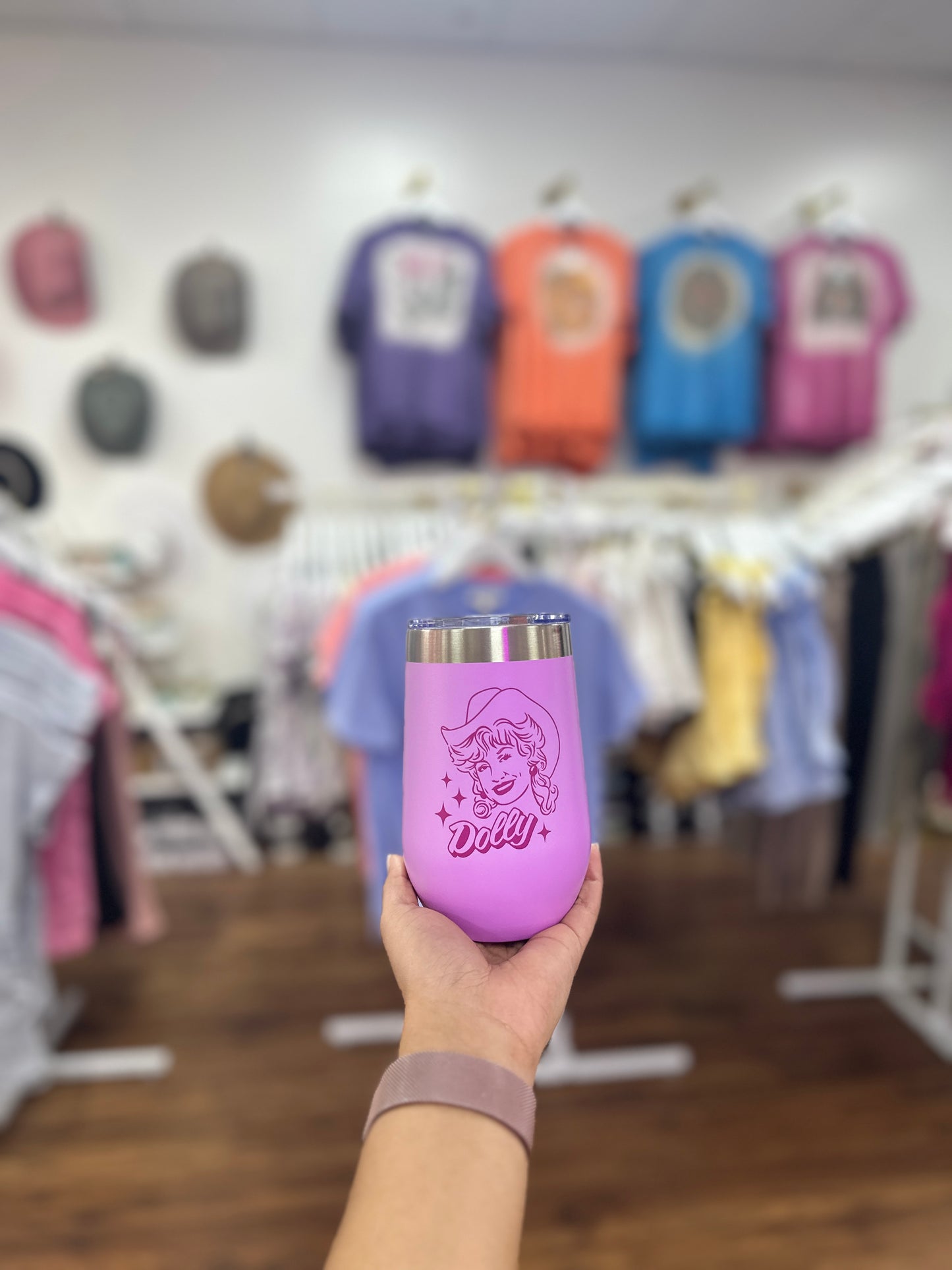 DOLLY WINE TUMBLER