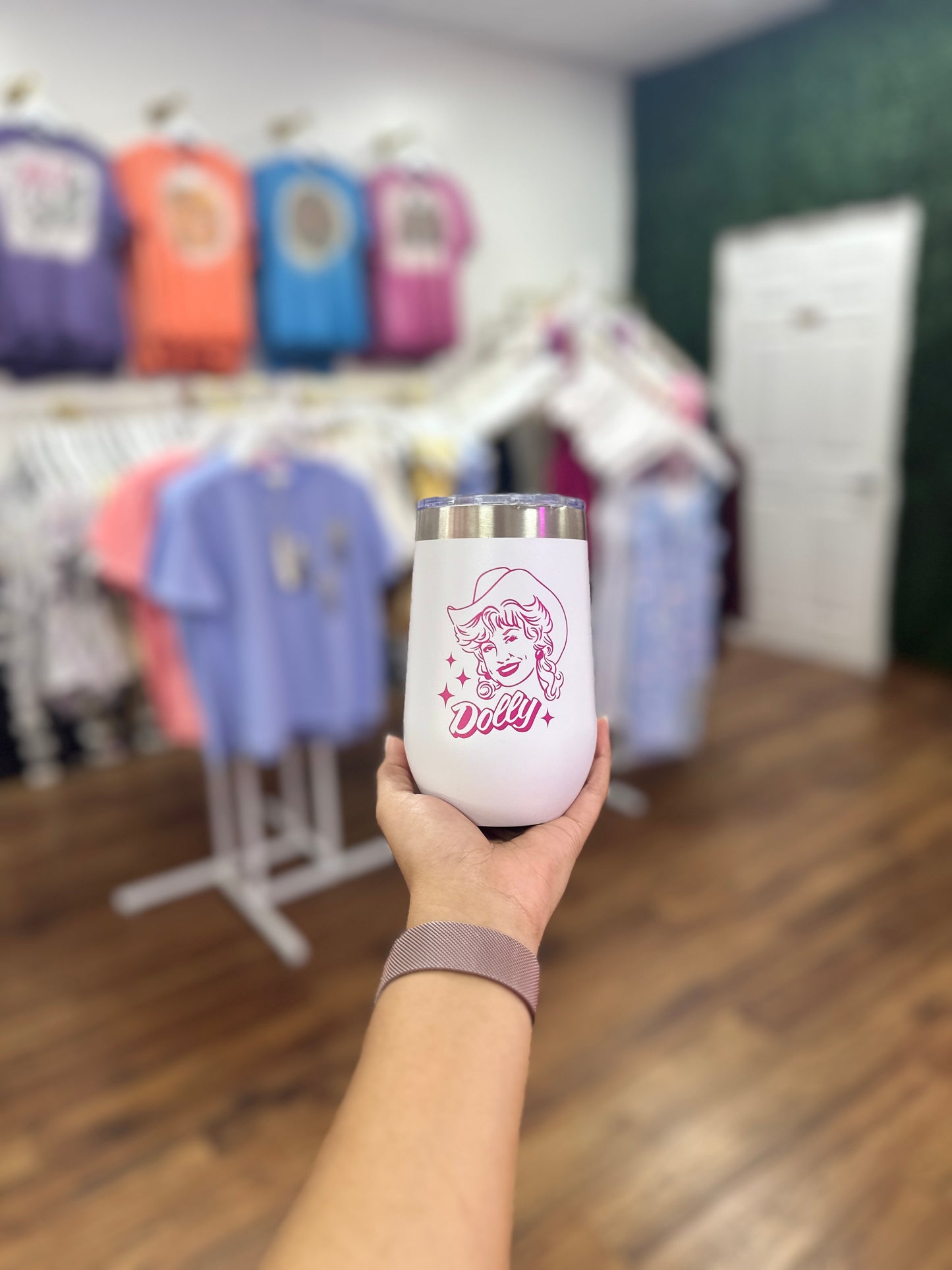 DOLLY WINE TUMBLER