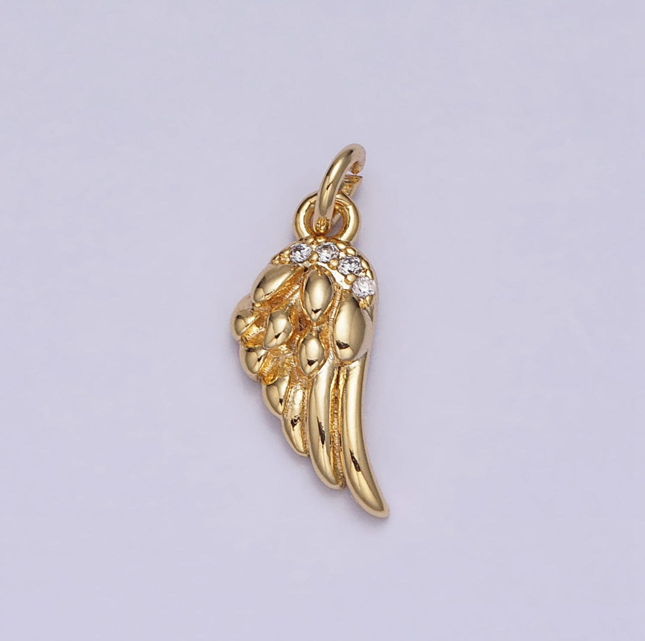 14K GOLD FILLED ANGEL WING CHARM