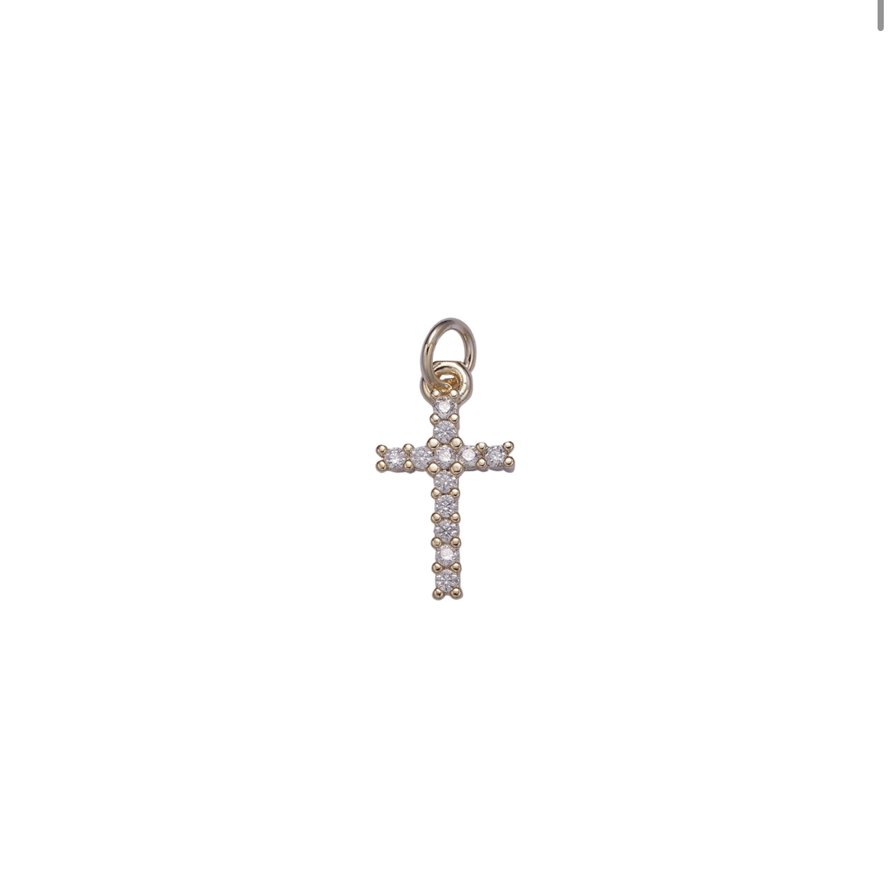 14K GOLD FILLED CRUZ CHARM